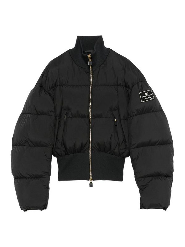 Elisabetta Franchi Pull Col Roulé - Noir