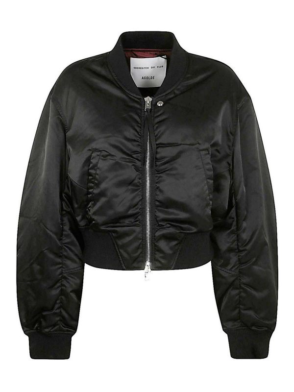Agolde Bomber - Noir