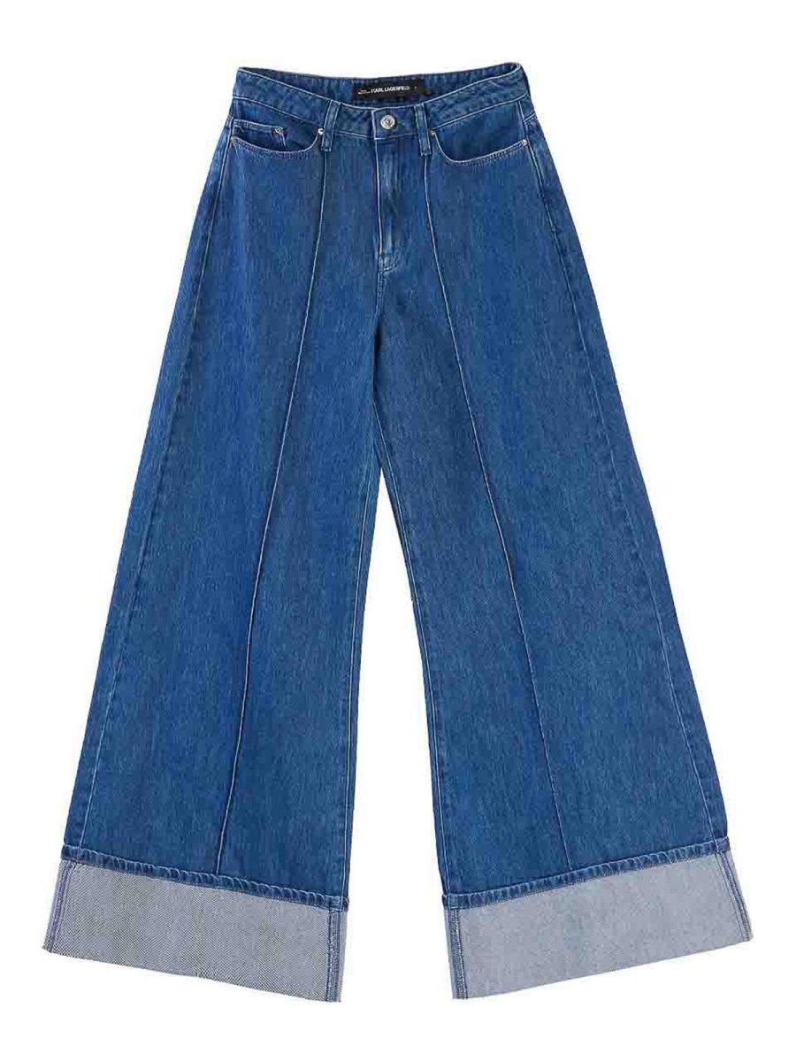 Karl Lagerfeld Jean Droit - Bleu