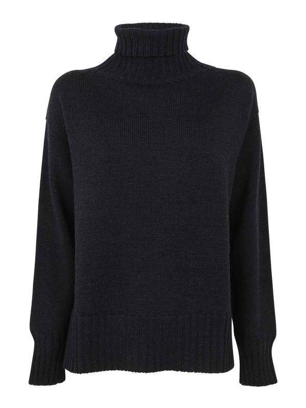 Drumohr Pull Col Roulé - Gris