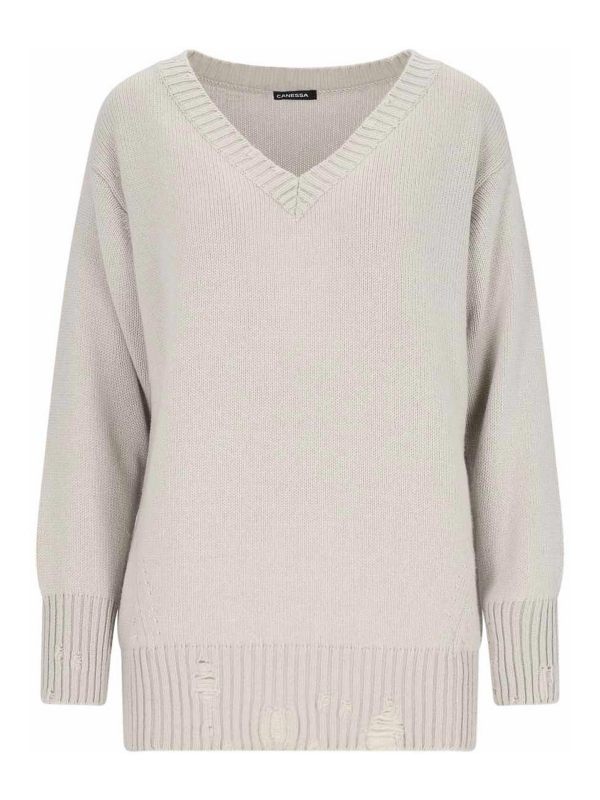 Canessa Pull Col Rond - Beige