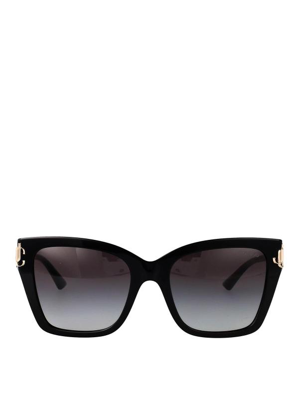 Jimmy Choo Lunettes De Soleil - Noir
