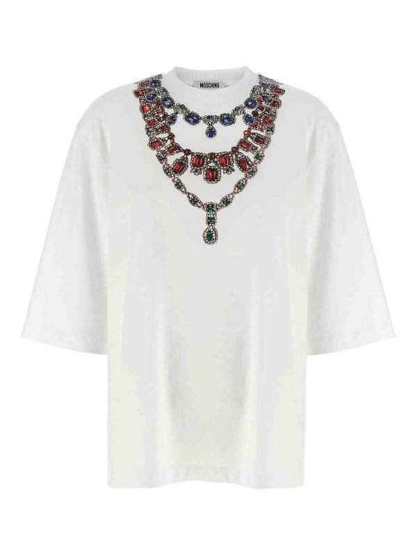 Moschino T-Shirt - Blanc