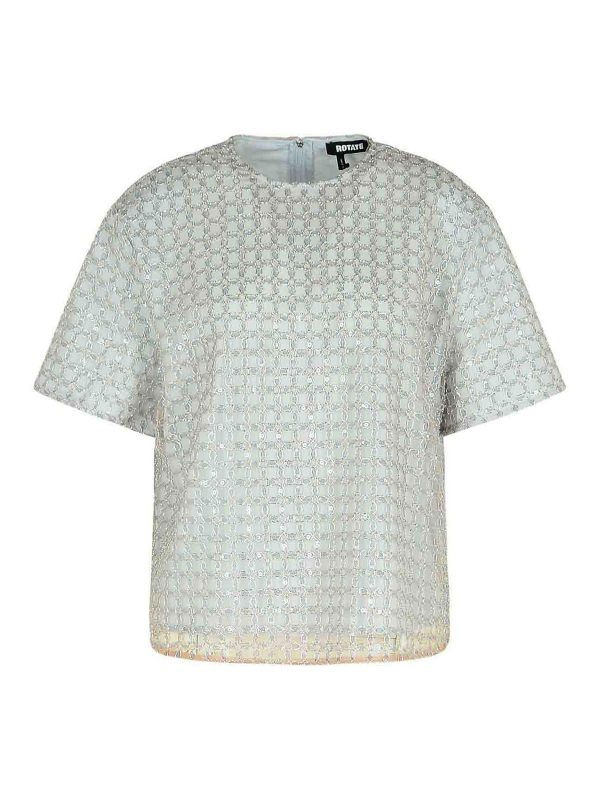 Rotate Birger Christensen T-Shirt - Beige