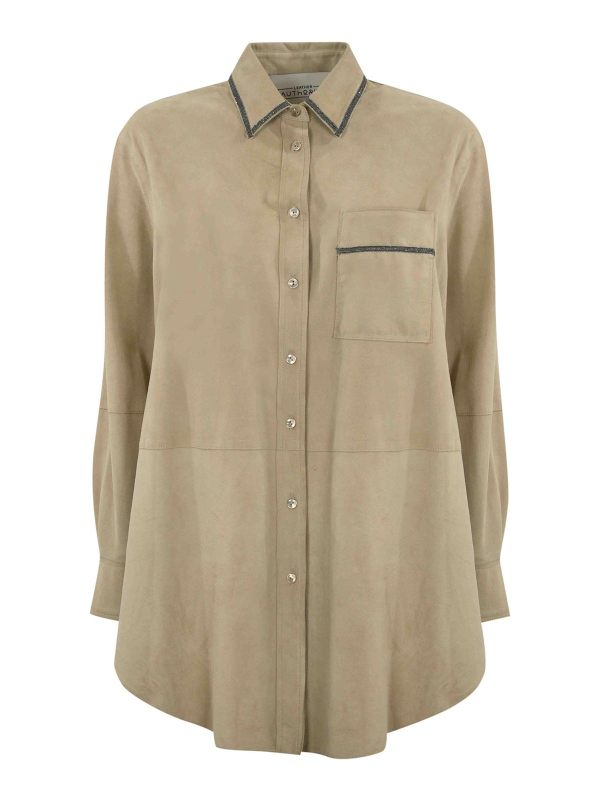 Leather Authority Chemise - Blanc