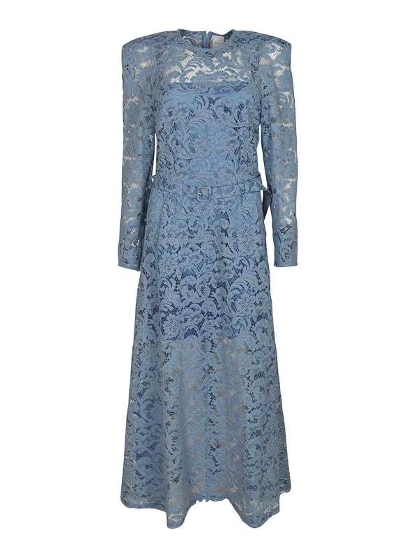 Patou Robe Au Genou - Bleu