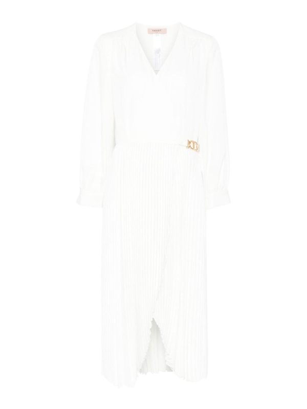 Twinset Jupe Midi - Blanc
