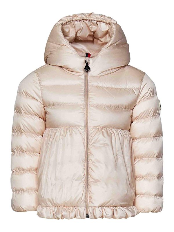Moncler Jr Veste Casual - Couleur Chair