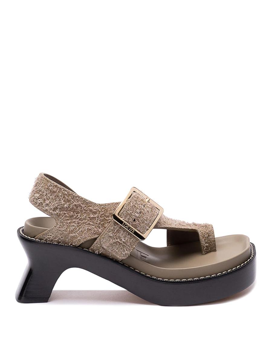 Loewe Sandales - Vert