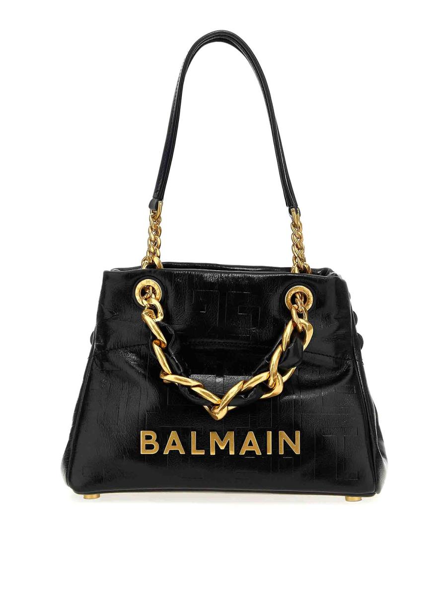 Balmain Sac Bandoulière - Noir