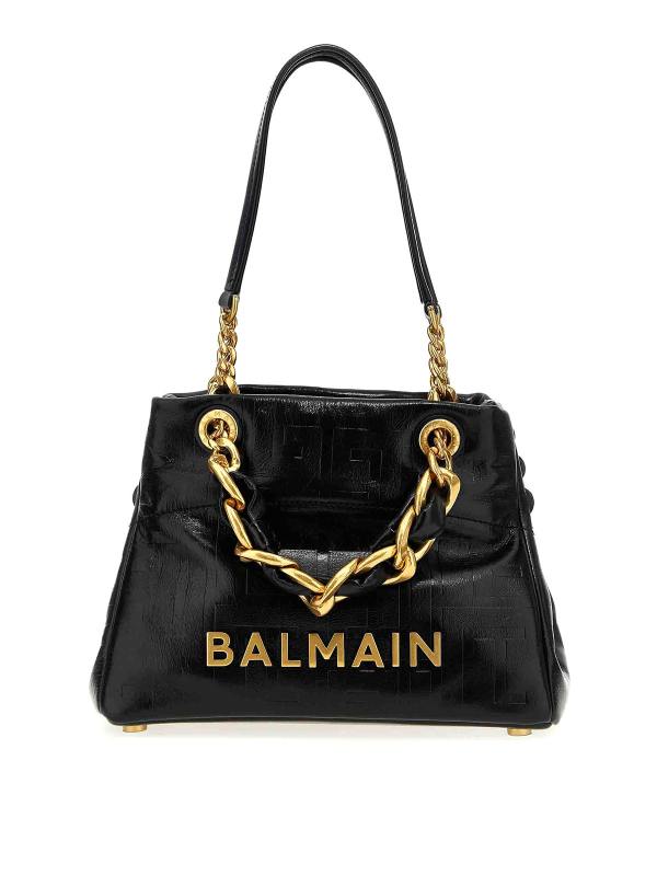 Balmain Sac Bandoulière - Noir
