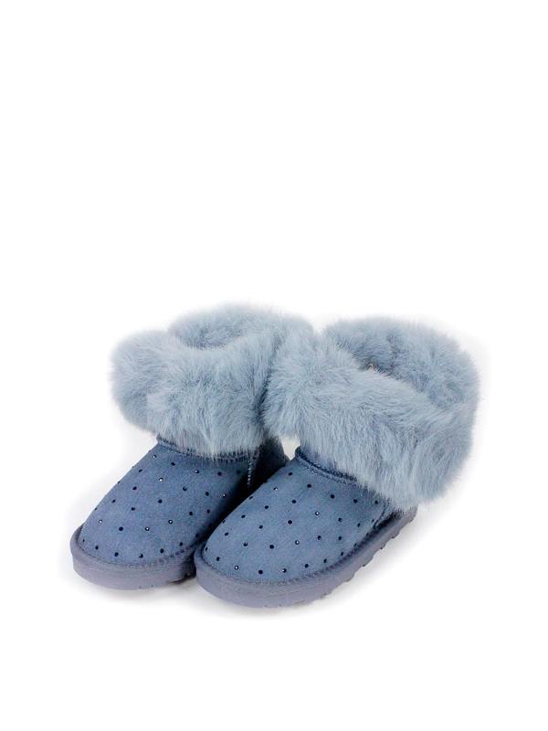 Monnalisa Bottes - Bleu Clair