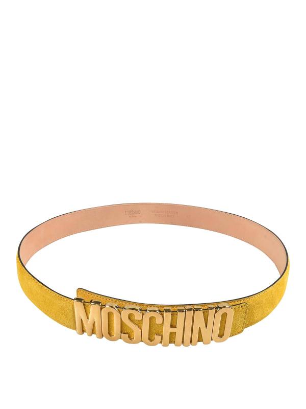 Moschino Ceinture - Blanc