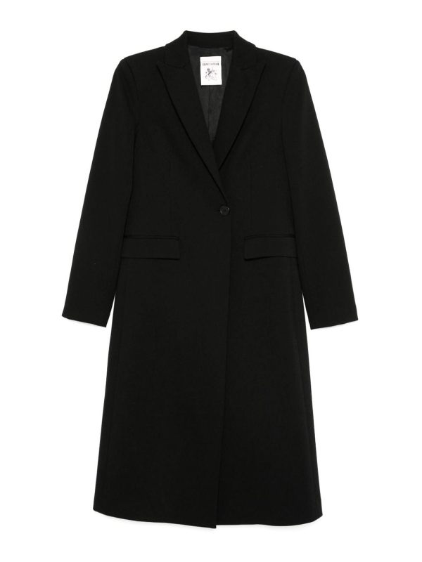 Semicouture Manteau Long - Noir