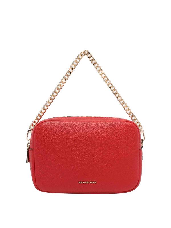 Michael Michael Kors Sac Porté Épaule - Roug