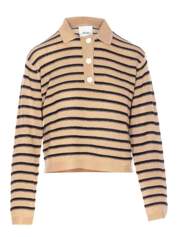 Allude Pull Col Rond - Beige
