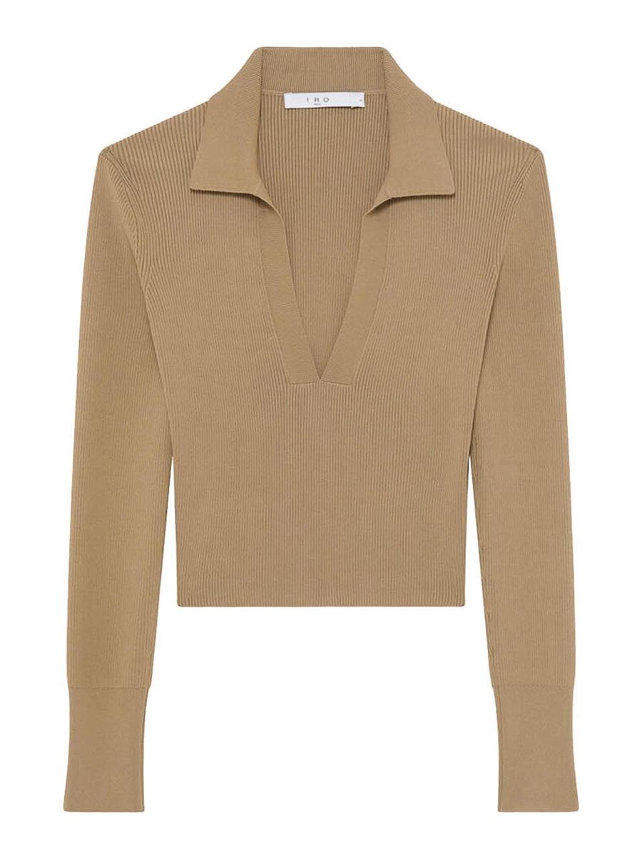 Iro Pull Col Rond - Marron