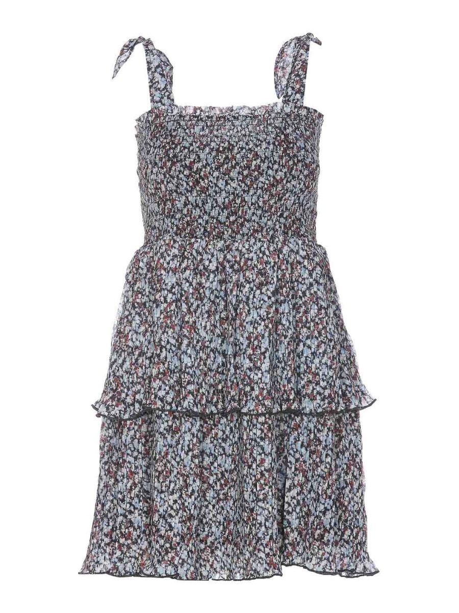 Ganni Robe Courte - Bleu