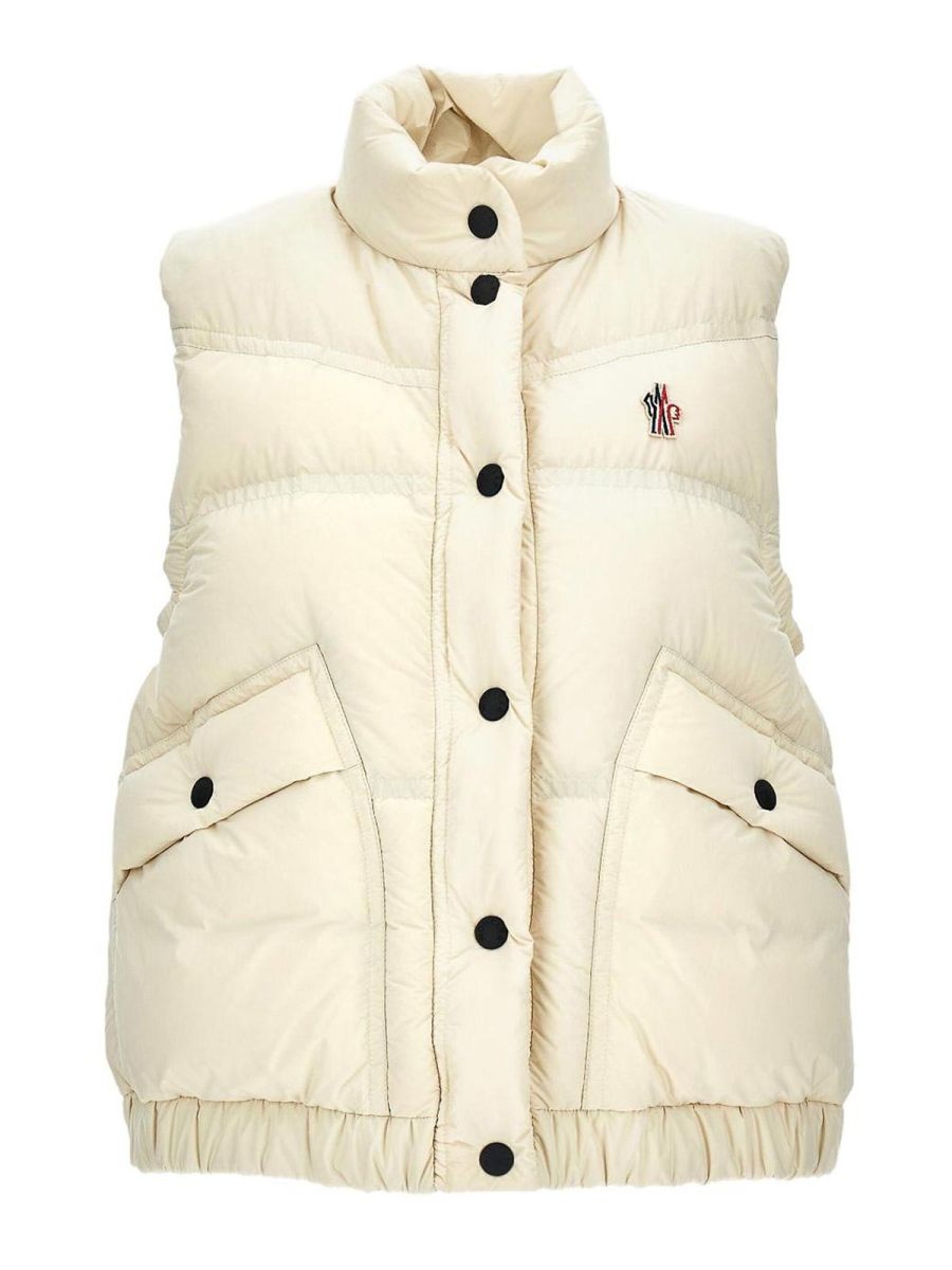 Moncler Blouson Rembourré - Beige