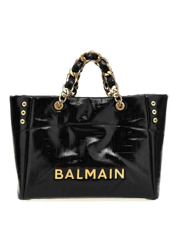 Balmain Sac Cabas - Noir