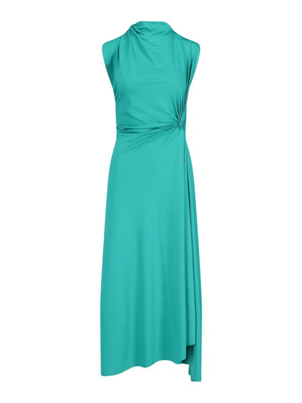 Victoria Beckham Maxi Robe - Vert