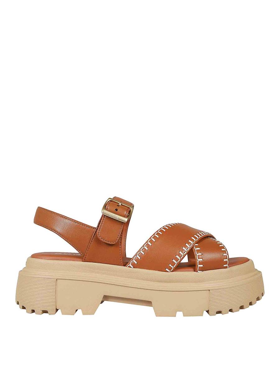 Hogan Sandales - Marron