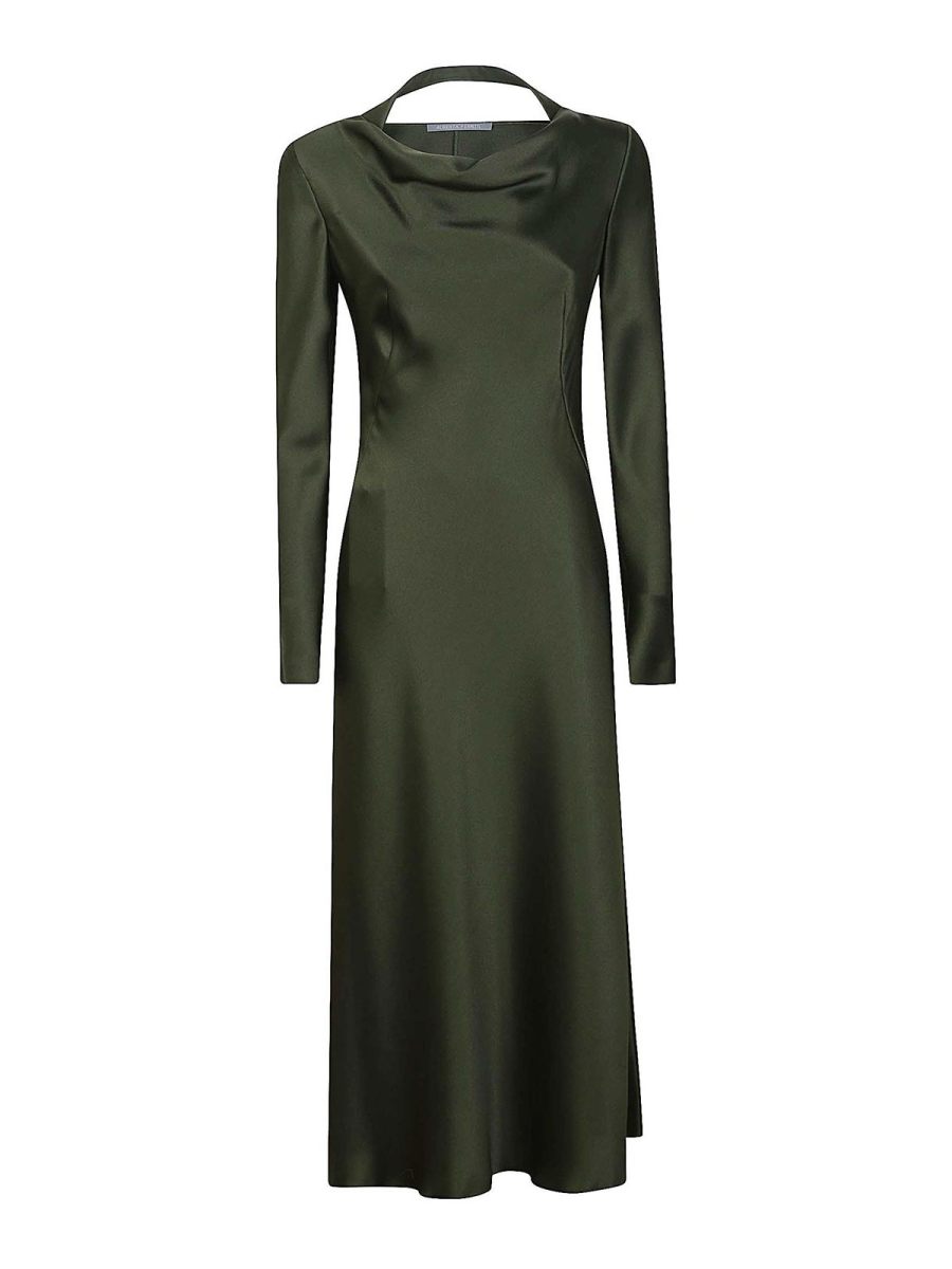 Alberta Ferretti Robe De Soirée - Vert