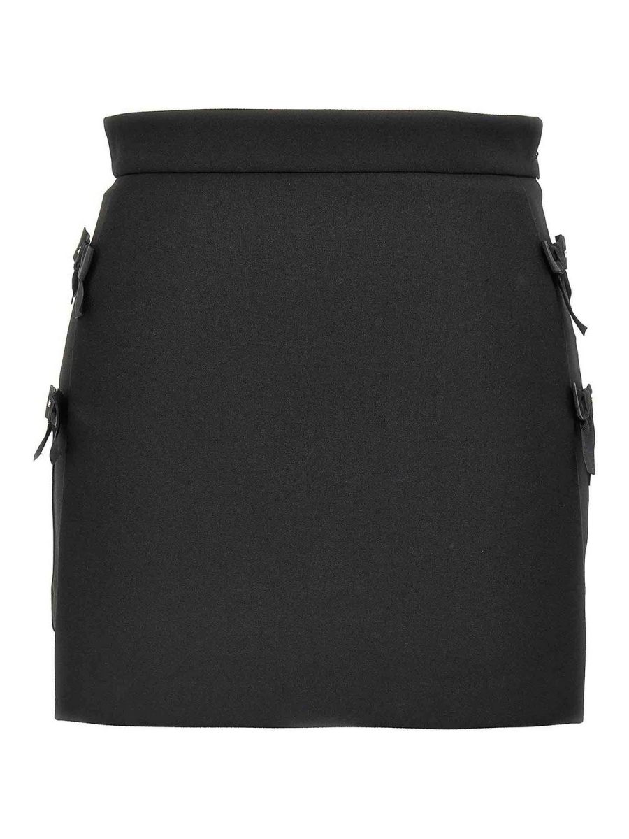 Elisabetta Franchi Jupe Midi - Noir