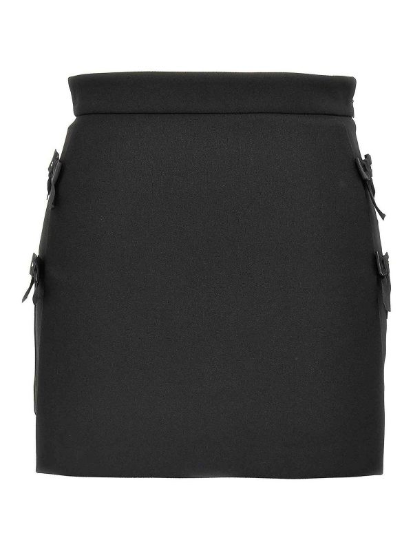 Elisabetta Franchi Jupe Midi - Noir