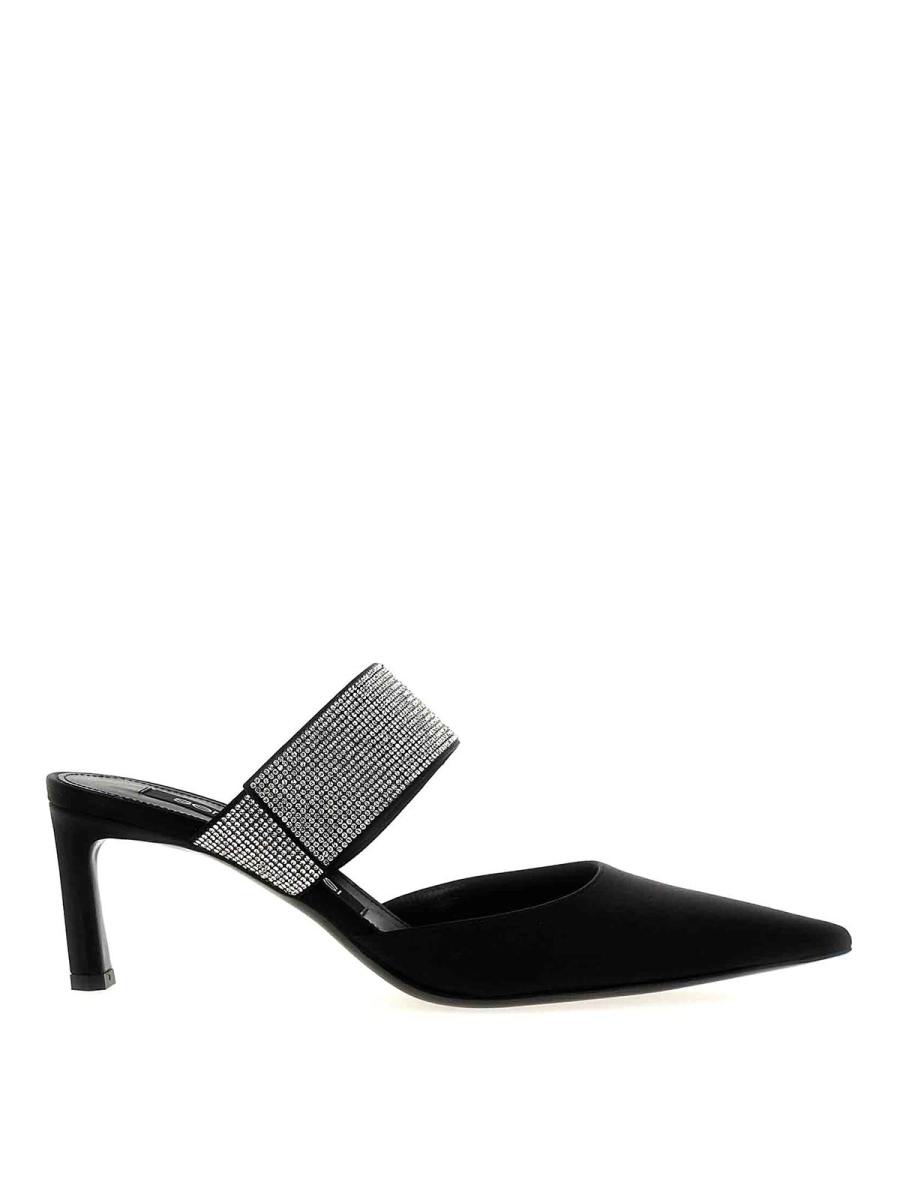 Sergio Rossi Mules - Noir