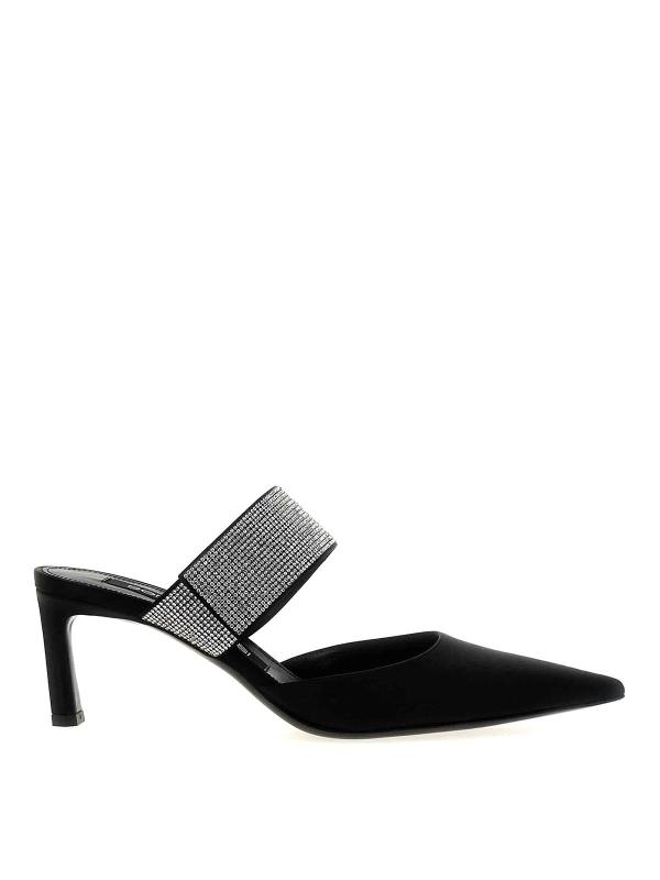 Sergio Rossi Mules - Noir