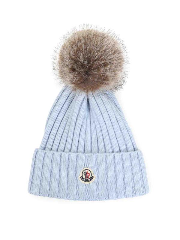 Moncler Chapeau - Bleu Clair