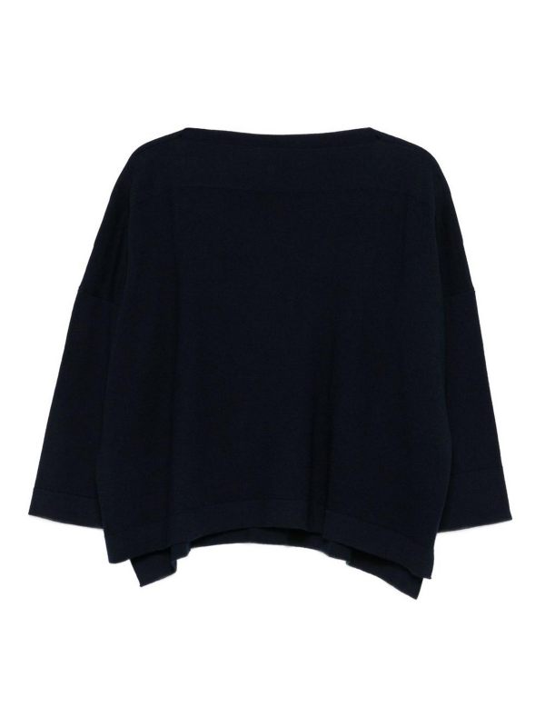 Daniela Gregis Pull Col Rond - Bleu