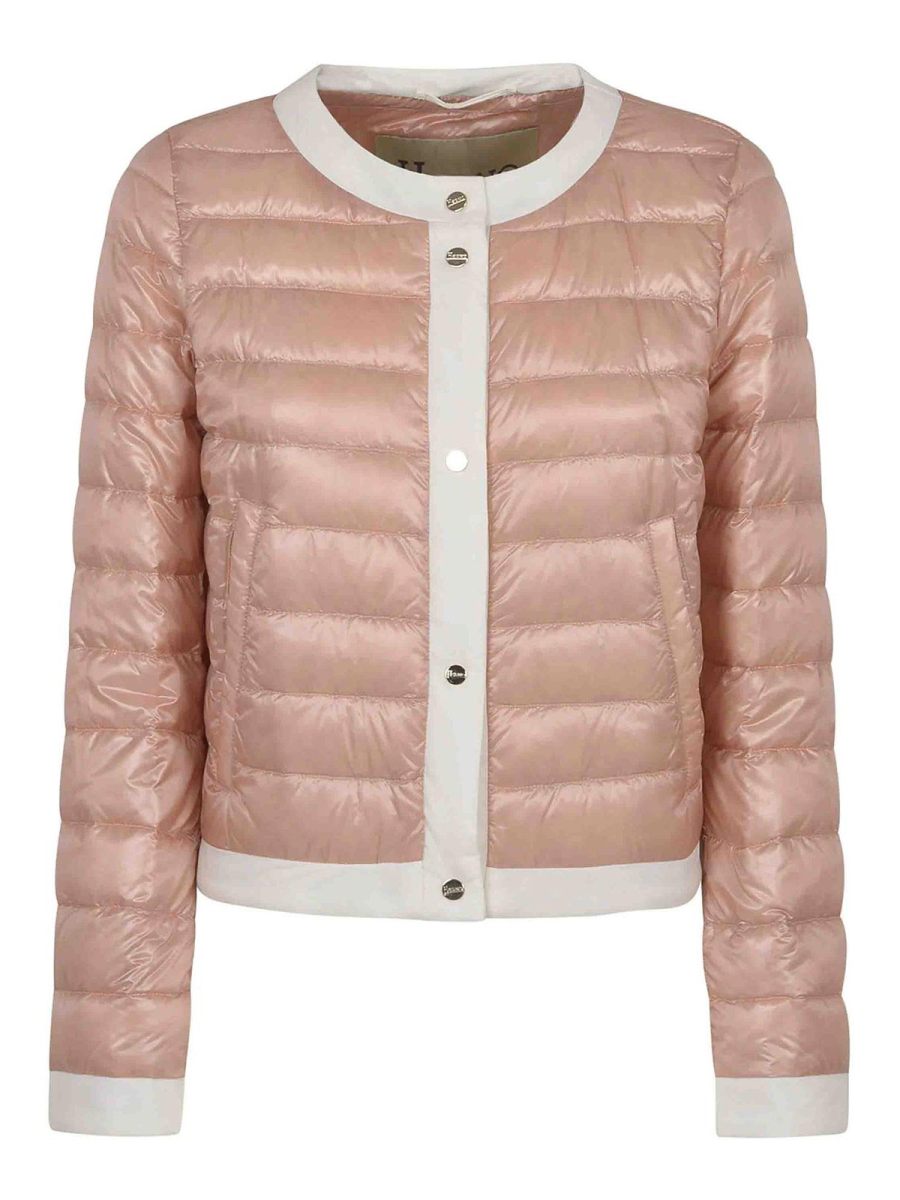 Herno Blouson Rembourré - Rose Clair