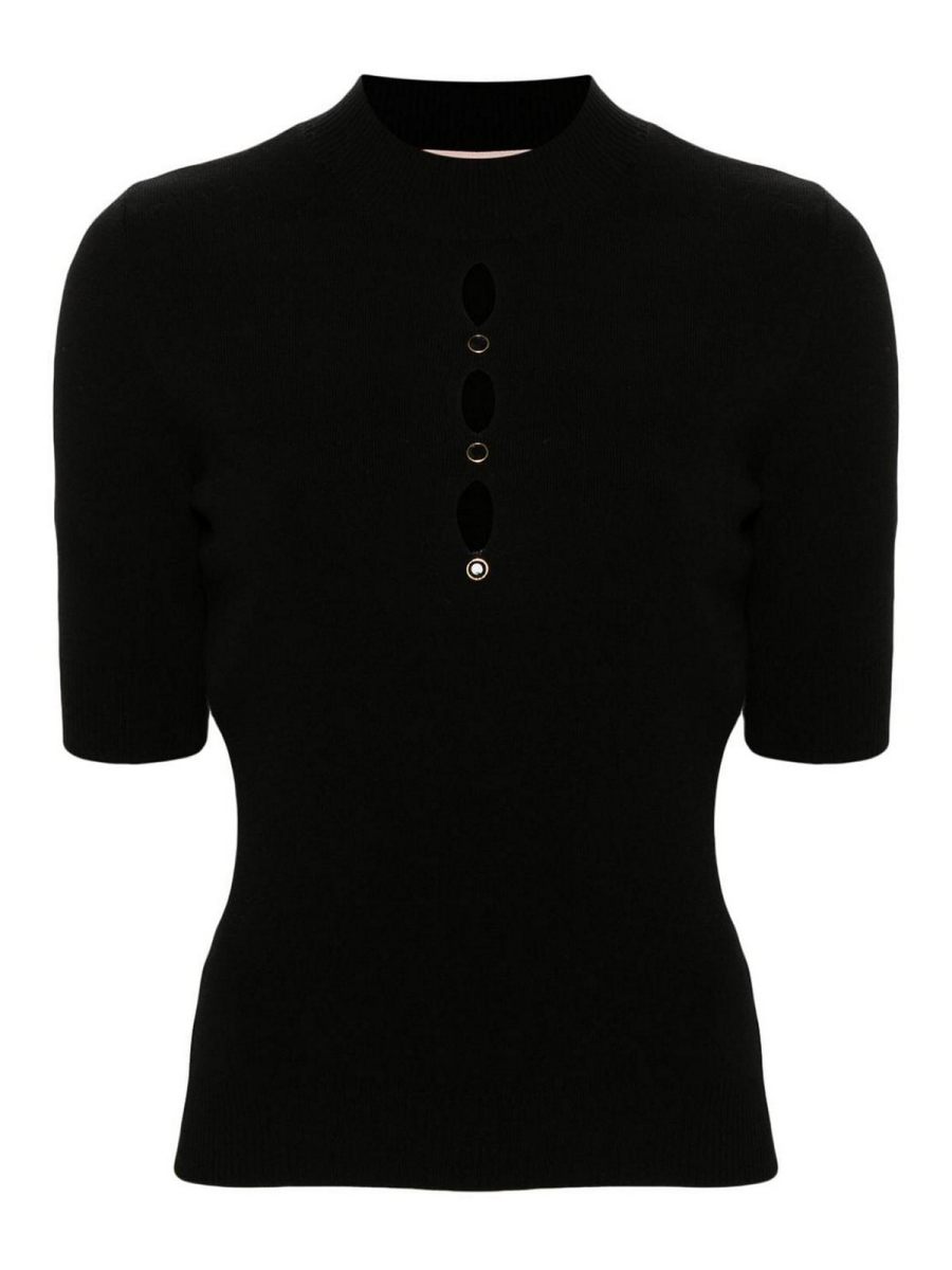 Twinset Pull Col Roulé - Noir