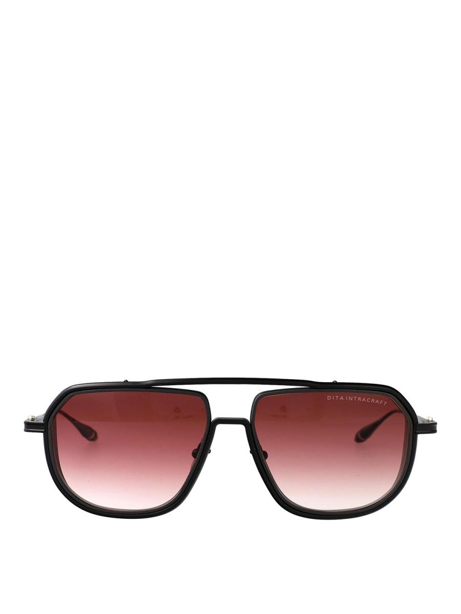 Dita Lunettes De Soleil - Rouge Brun