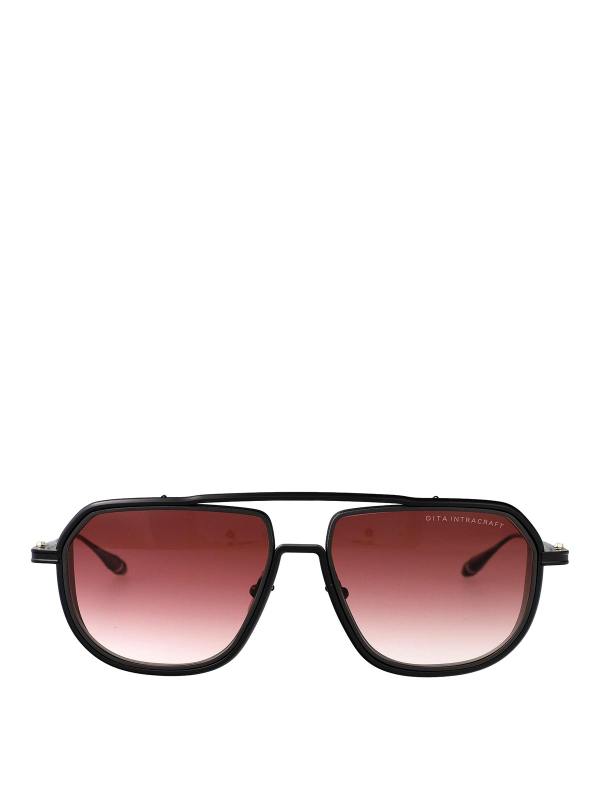 Dita Lunettes De Soleil - Rouge Brun