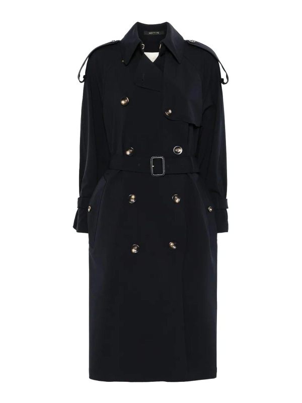 Montecore Trench-Coat - Bleu Foncé