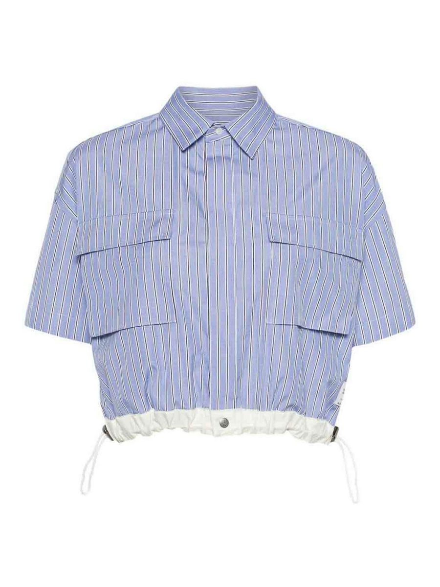 Sacai Chemise - Bleu