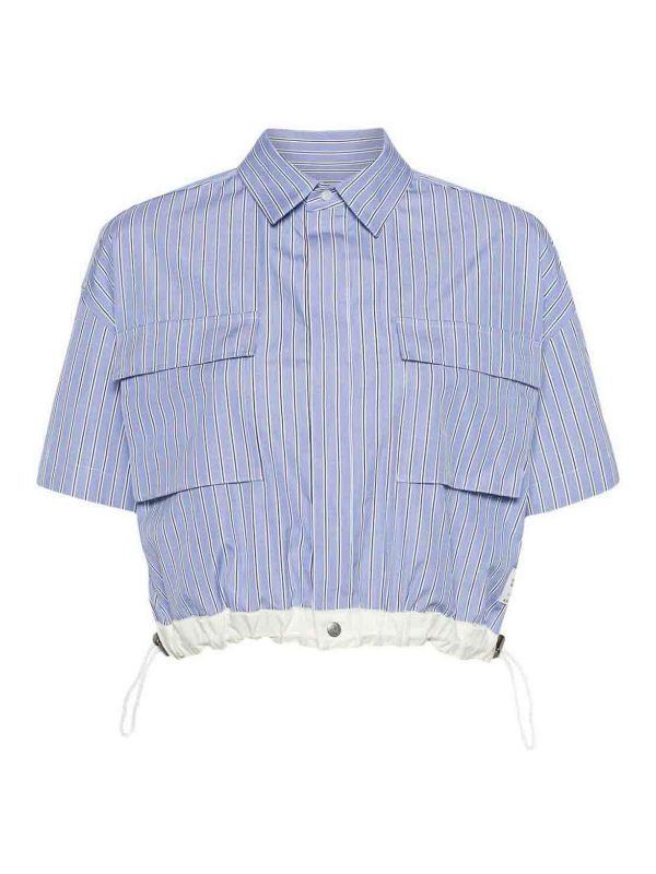 Sacai Chemise - Bleu