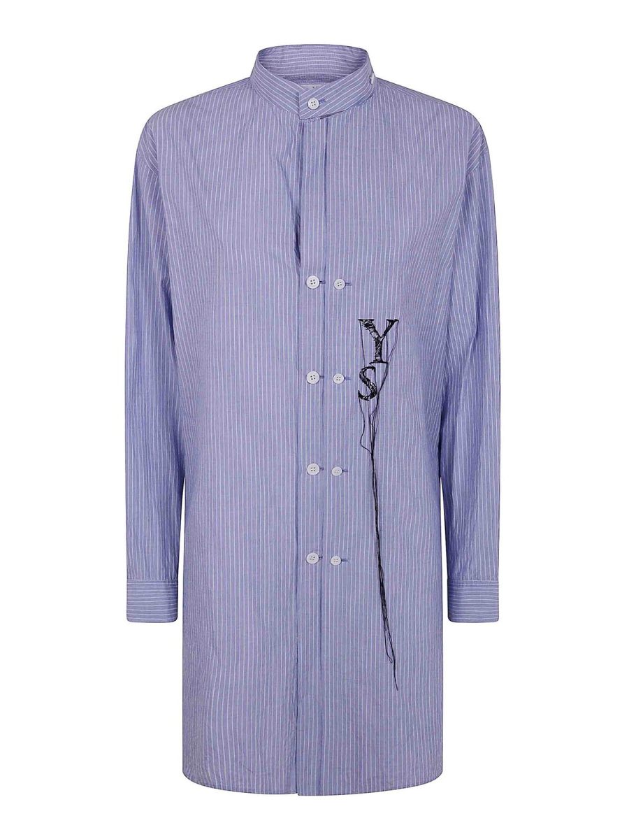 Y'S Chemise - Bleu