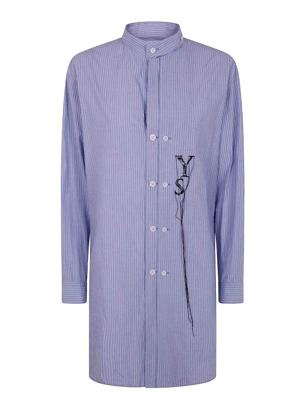 Y'S Chemise - Bleu