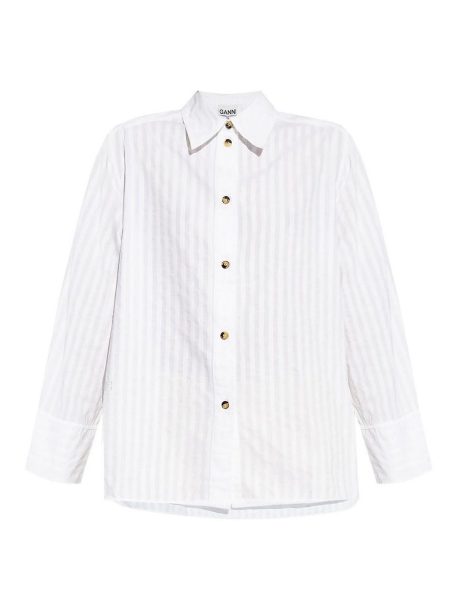 Ganni Chemise - Blanc
