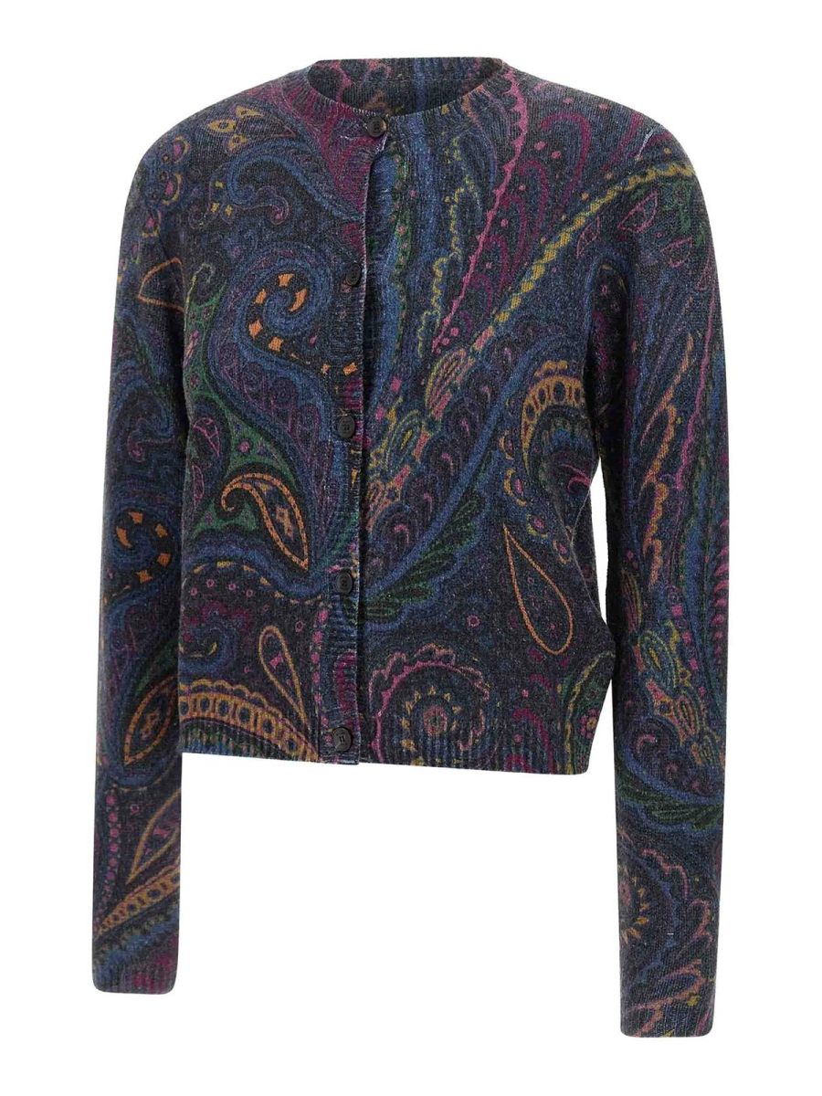 Etro Cardigan - Gris