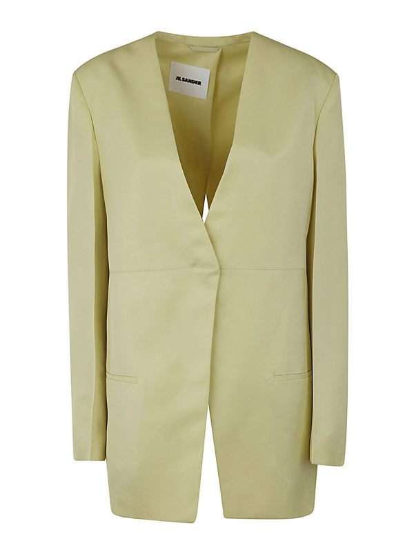Jil Sander Manteau Court - Jaune