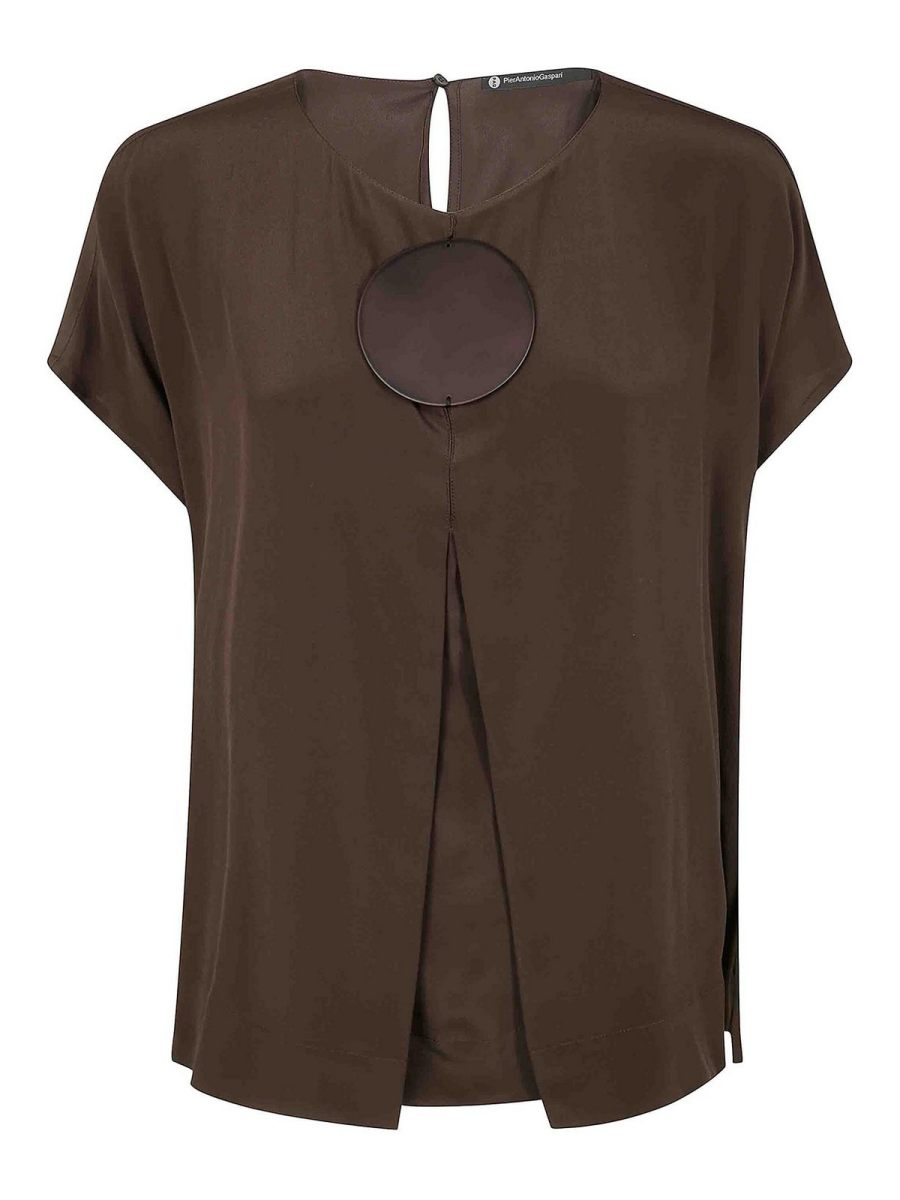 PierAntonio Gaspari Blouse - Marron