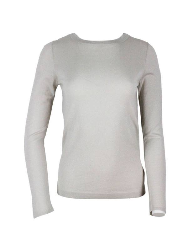 Brunello Cucinelli Pull Col Rond - Beige