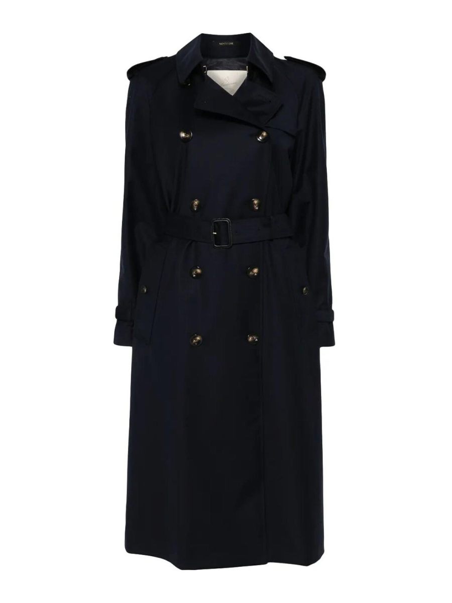 Montecore Trench-Coat - Bleu Foncé