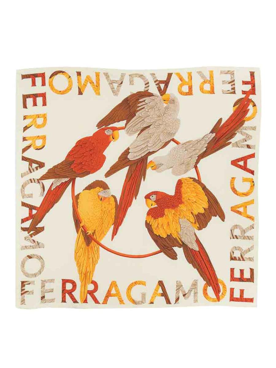 Ferragamo Écharpe - Blanc