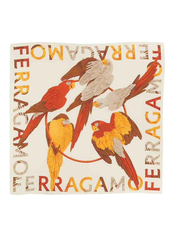 Ferragamo Écharpe - Blanc